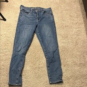 American Eagle Outfitters Blue Skinny Jeans